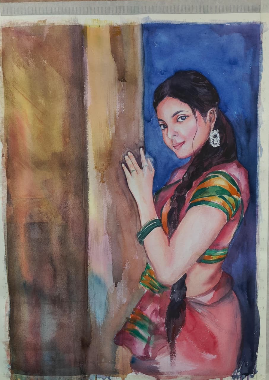 Watercolour Landscape & Portrait